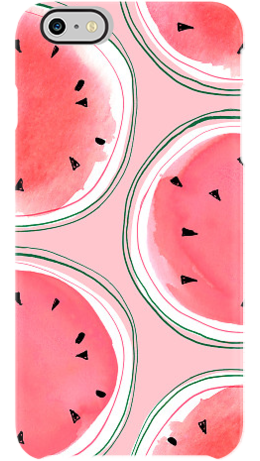 260x461 Watermelon Sketch By Margaret Berg Uncommon Iphone 6 Plus 6s - Watermelon Sketch