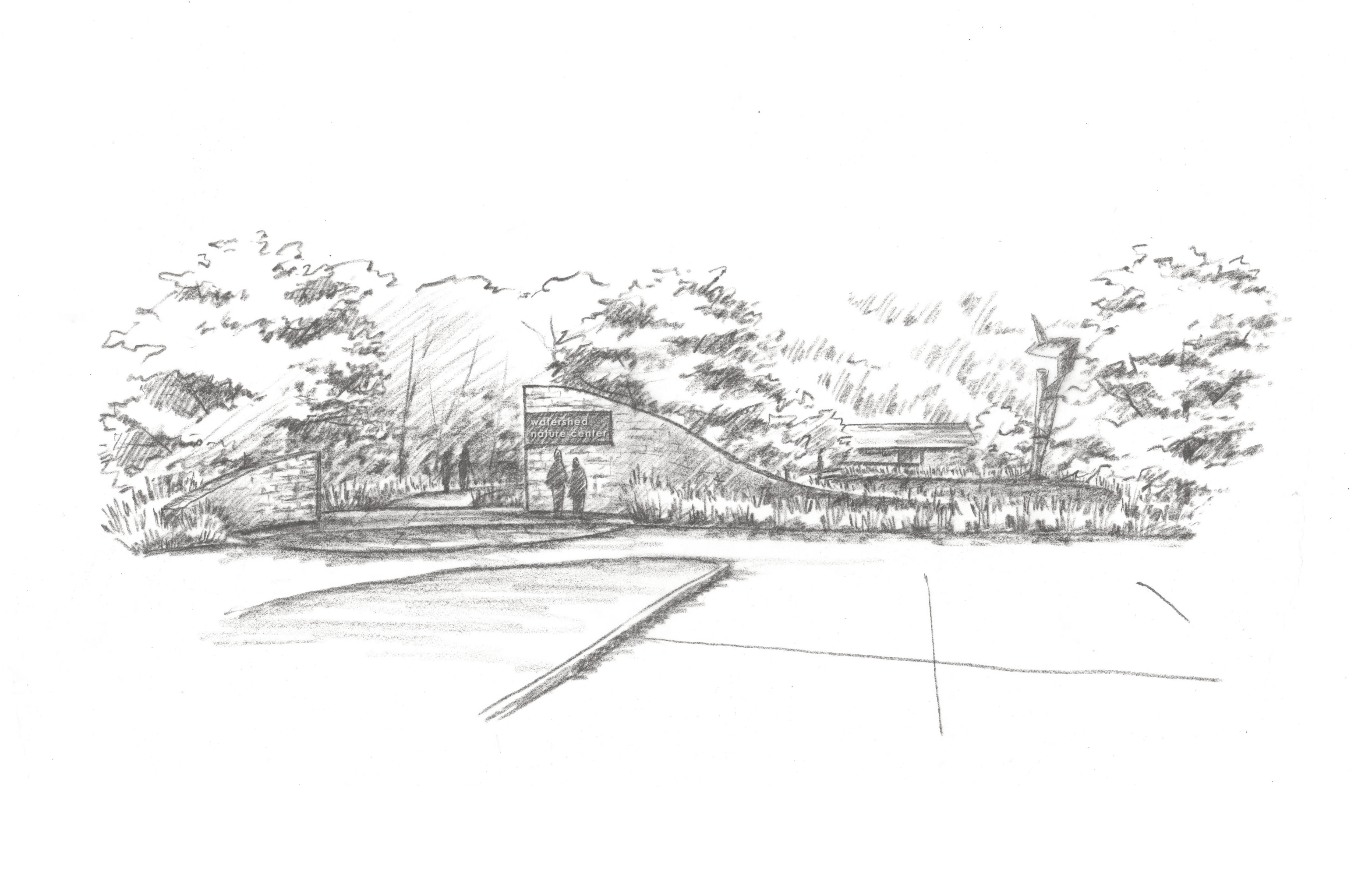 5100x3300 Watershed Nature Center Dg2 Design - Watershed Sketch