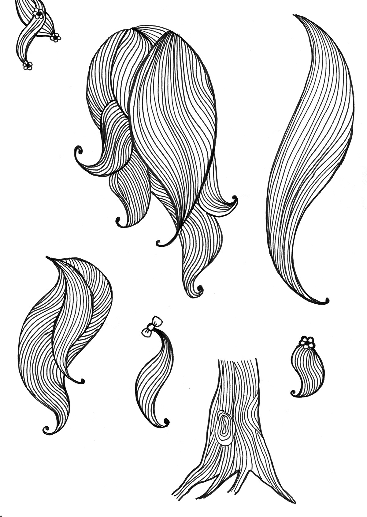 1200x1687 How To Draw Smooth Curves And Create Patterns - Wavy Line Sketch