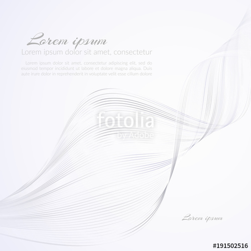 500x500 Abstract Light Beautiful Wavy Lines On A White Background Pattern - Wavy Line Sketch