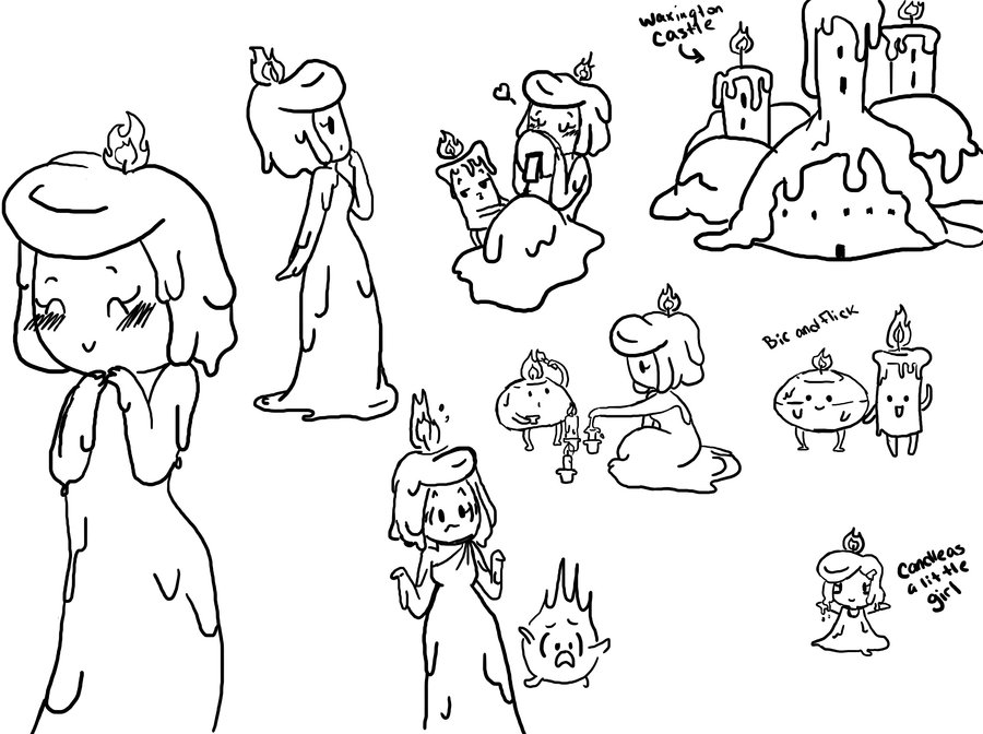 900x672 Sketch Dump Princess Candle Wax By Shellybelly95 - Wax Sketch