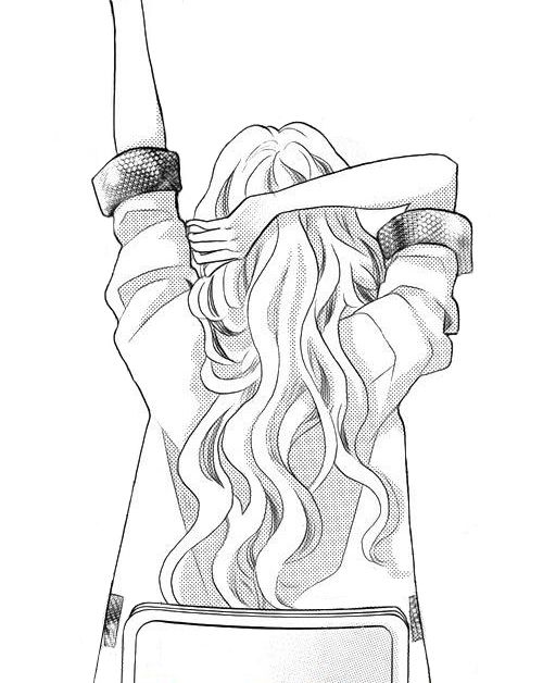 500x628 Tired~~ Via Tumblr En We Heart It - We Heart It Sketches