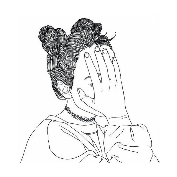 600x600 We Heart It Featuring Polyvore, Fillers, Drawings, Doodles - We Heart It Sketches