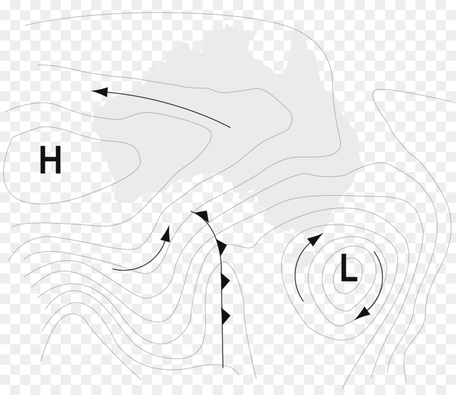 900x780 Weather Map Wind Precipitation Sketch - Weather Sketch