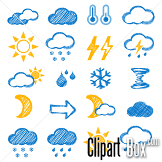 324x324 Clipart Sketch Weather Icons Clipart Panda - Weather Sketch