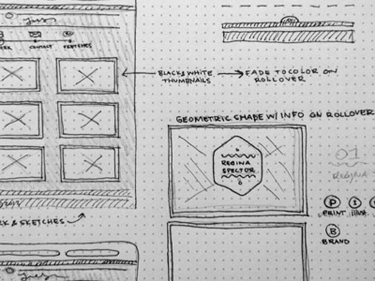 540x405 30 Great Examples Of Web Design Sketches Designbeep - Web Page Sketch