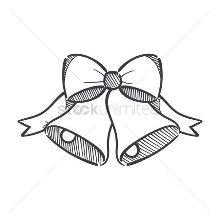 450x450 Free Wedding Bells Stock Vectors Stockunlimited - Wedding Bells Sketch