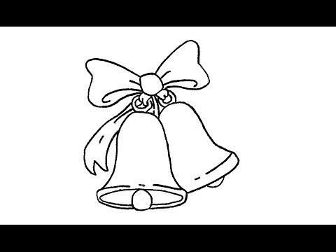 480x360 How To Draw Christmas Bells (Ornament) - Wedding Bells Sketch