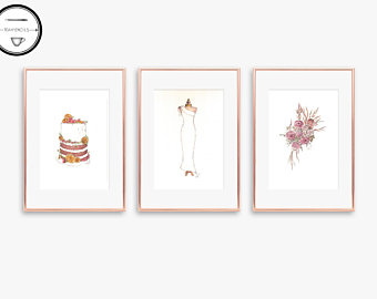 340x270 Bouquet Drawing Etsy - Wedding Bouquet Sketch