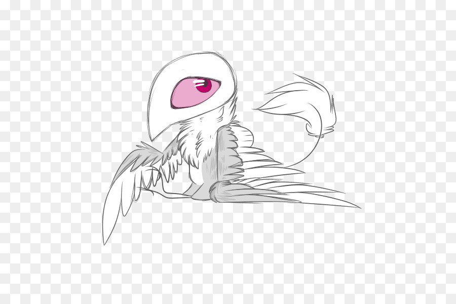 900x600 Line Art Finger Sketch - Weeping Angel Sketch