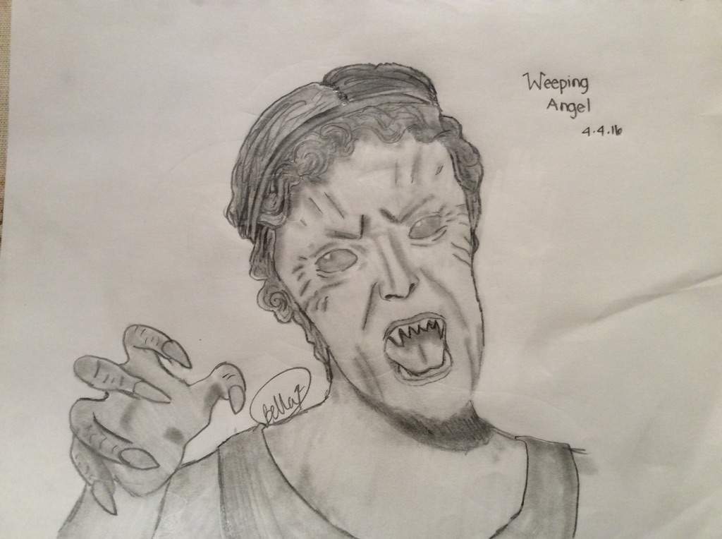 1024x764 Weeping Angel Sketch! Doctor Who Amino - Weeping Angel Sketch
