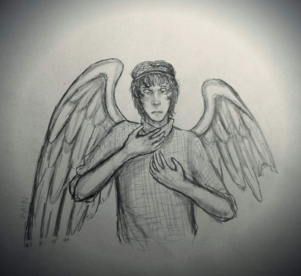 Weeping Angel Sketch at PaintingValley.com | Explore collection of ...