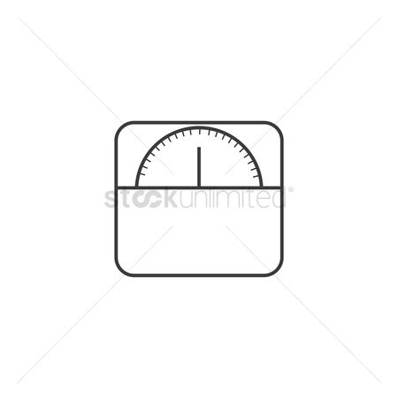 450x450 Free Body Weighing Scale Stock Vectors Stockunlimited - Weight Scale Sketch