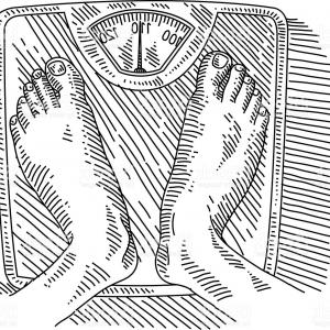 300x300 Weighing Scale Sketch Icon Vector Geekchicpro - Weight Scale Sketch