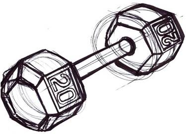 375x271 Sketching And Rendering Trevor Laughlin - Weight Sketch