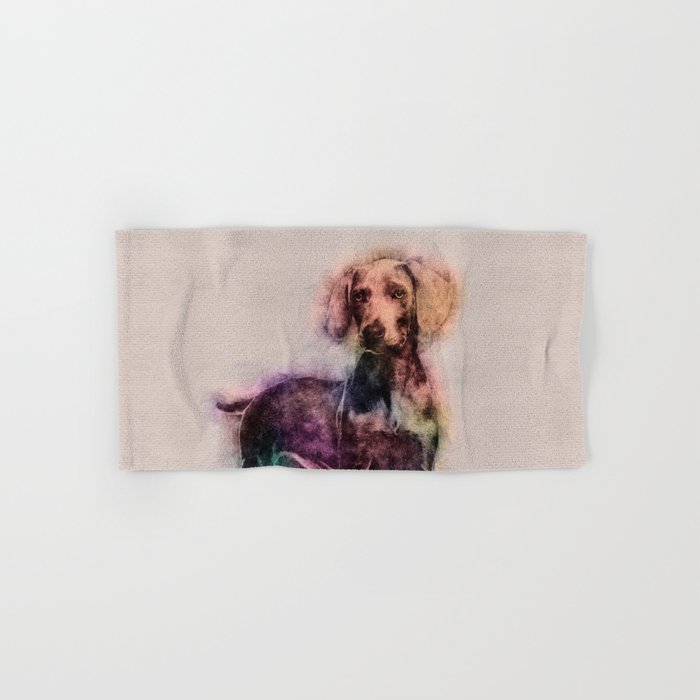 700x700 Weimaraner Puppy Sketch Hand Amp Bath Towel By K9printart Society6 - Weimaraner Sketch