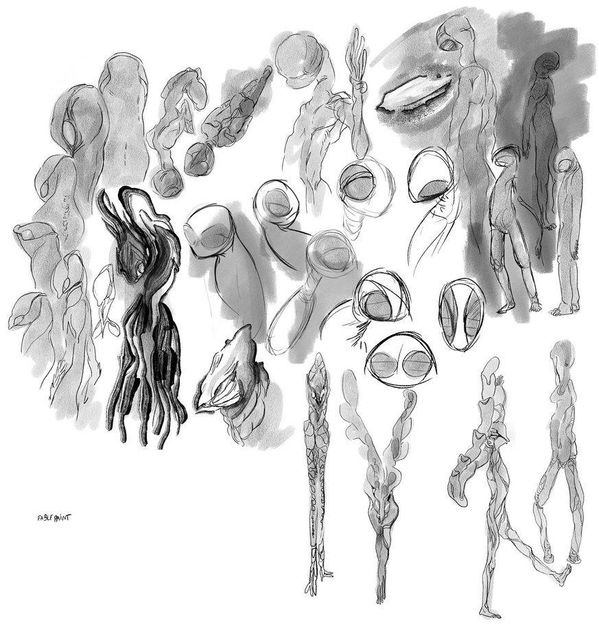 873x915 Sketches Weird By Fablepaint - Weird Sketches