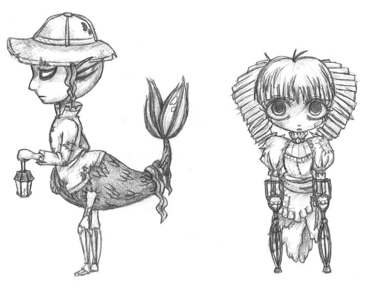 800x594 Weird Dream Sketches By Vampirepumpkin - Weird Sketches