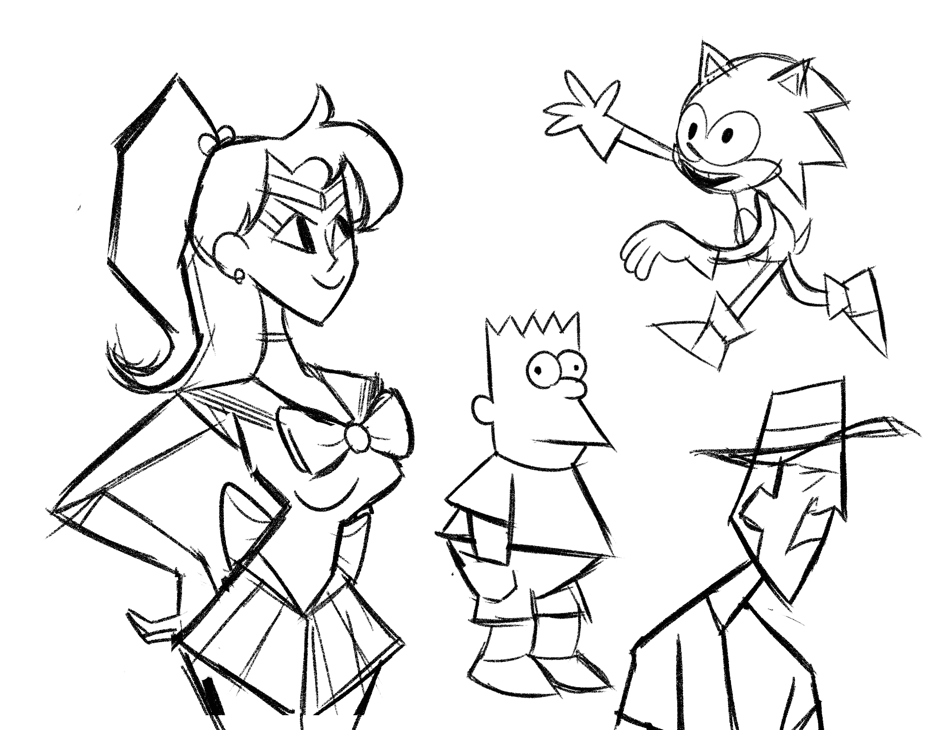 1920x1480 Weird Sketches By Sleepdeprivedchicken On Newgrounds - Weird Sketches