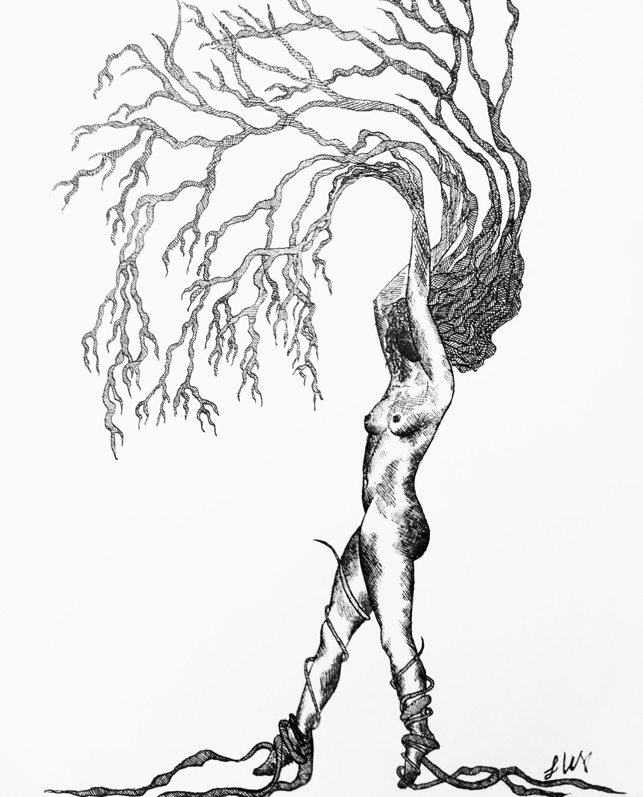 2448x3033 Just Started Drawing, Shading Is Wonky To Me, Comments Or Advice - Welcome Sketch