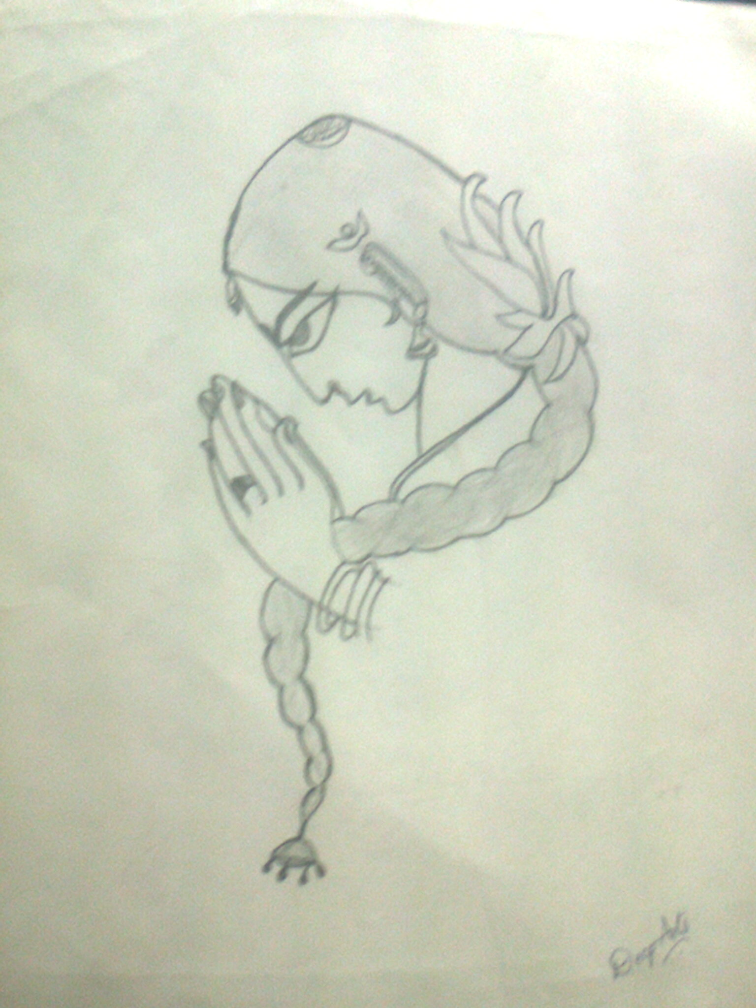 1536x2048 Pencil Sketch Of A Welcome Lady - Welcome Sketch