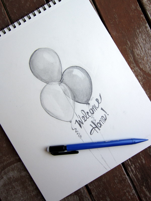 600x800 Sacred Arts Sunday Sketch Welcome Home - Welcome Sketch