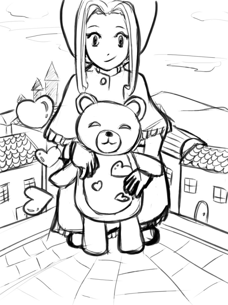 774x1032 Welcome To Toy Town! (Sketch) By Grandezu - Welcome Sketch