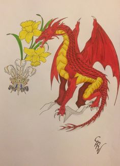 236x325 37 Best Sketch Pad Images Sketch Pad, Sketchbook - Welsh Dragon Sketch