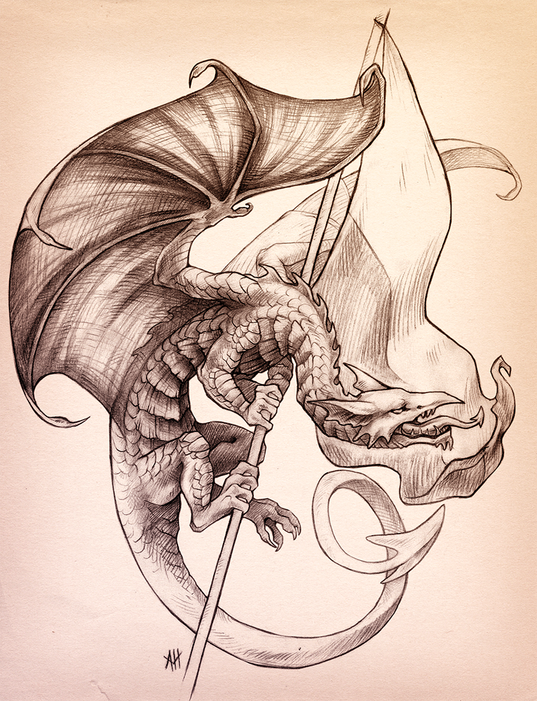 766x1000 Welsh Dragon By Soulwithin465 - Welsh Dragon Sketch
