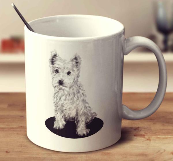 600x556 West Highland White Terrier Sketch Mug - West Highland Terrier Sketch