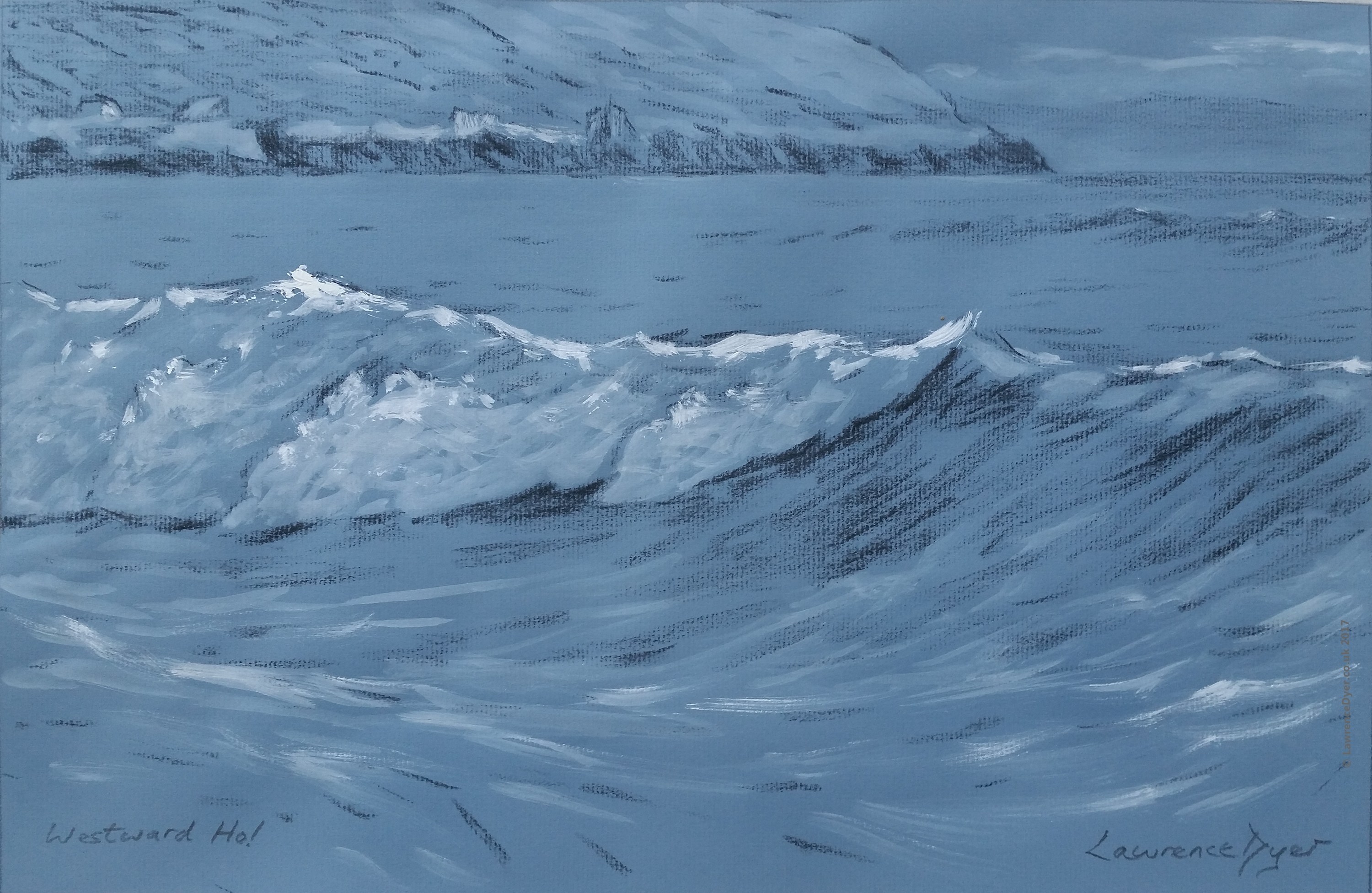 3000x1952 Westward Ho Drawing Lawrence Dyer Art - Westward Ho Sketch