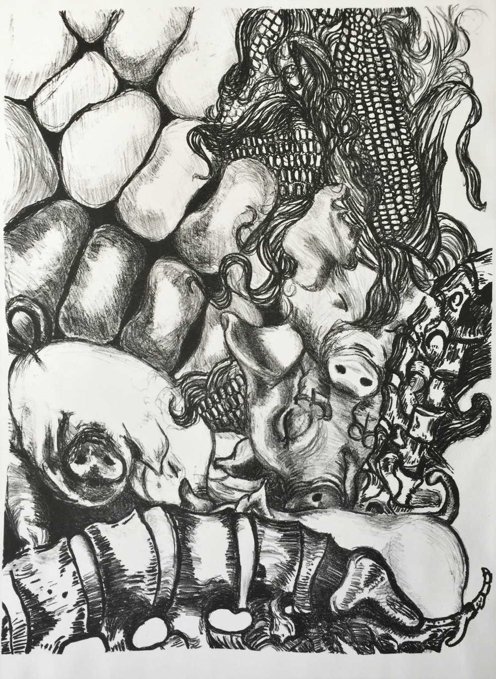 1000x1369 Westward Ho Diane Lecours - Westward Ho Sketch