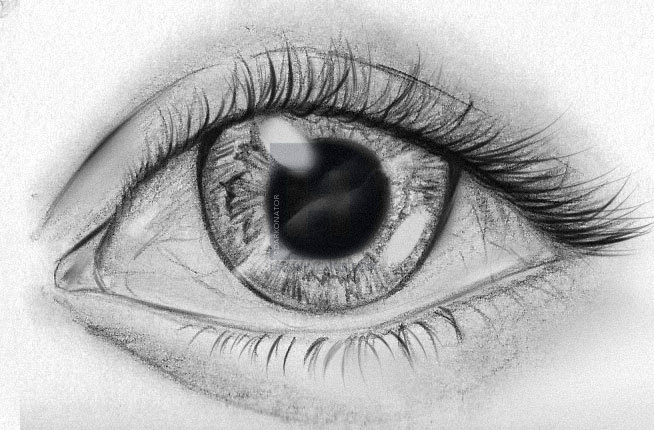 654x430 How To Sketch Eyes, Step By Step, Drawing Guide, By Darkonator - What Should I Sketch