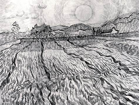 474x359 Wheat Field Drawing. Drawn Grain Wheat Crop Pencil - Wheat Field Sketch