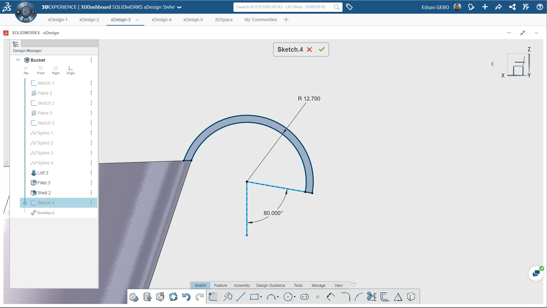 1755x989 Using Xdesign Features To Create A Wheelbarrow - Wheelbarrow Sketch