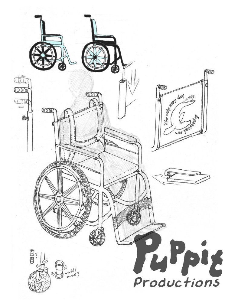 Wheelchair Sketch At PaintingValley.com | Explore Collection Of ...