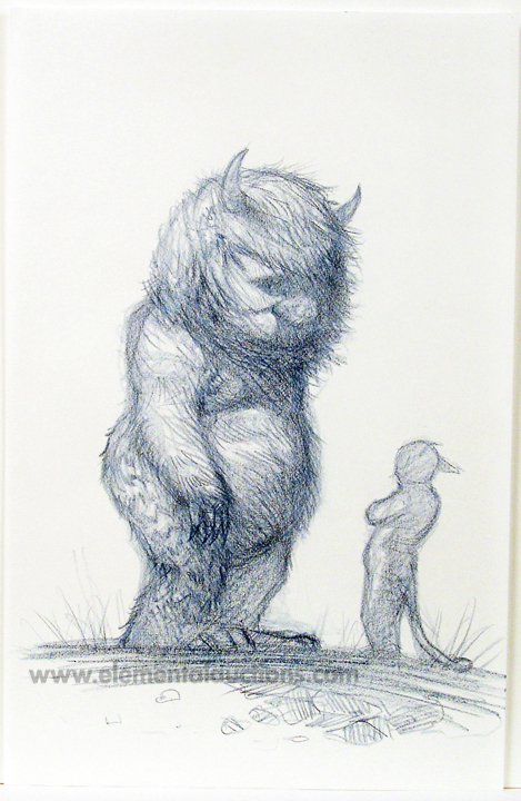 469x720 Where The Wild Things Are - Where The Wild Things Are Sketch