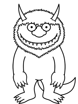 260x347 Where The Wild Things Are Cartoon Drawing Lesson - Where The Wild Things Are Sketch