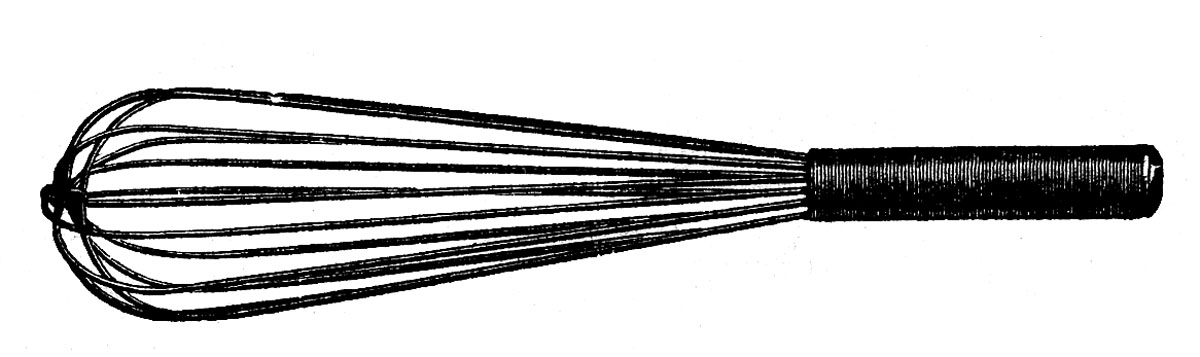 1200x357 Collection Of Free Blacking Clipart Whisk. Download On Ubisafe - Whisk Sketch