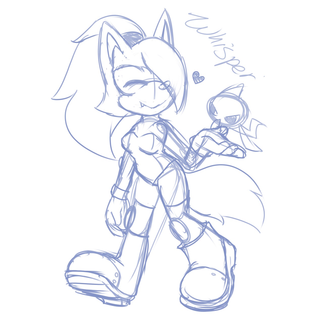 1280x1280 Whisper Sketch Request By Milestailsprowerssha15 - Whisper Sketch