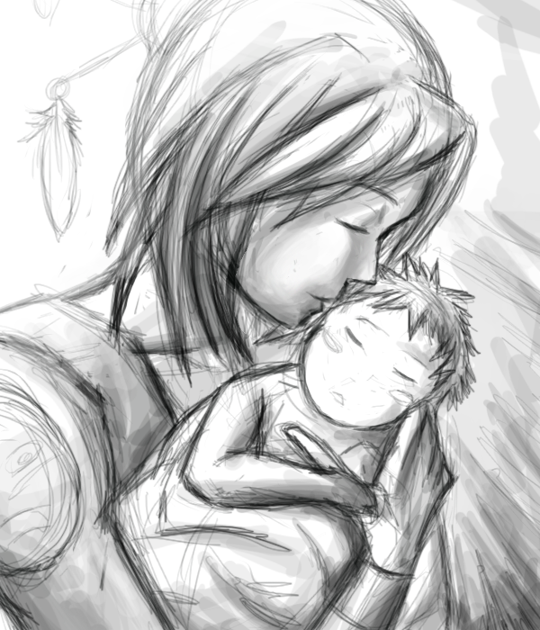 600x700 A Whisper - Whisper Sketch