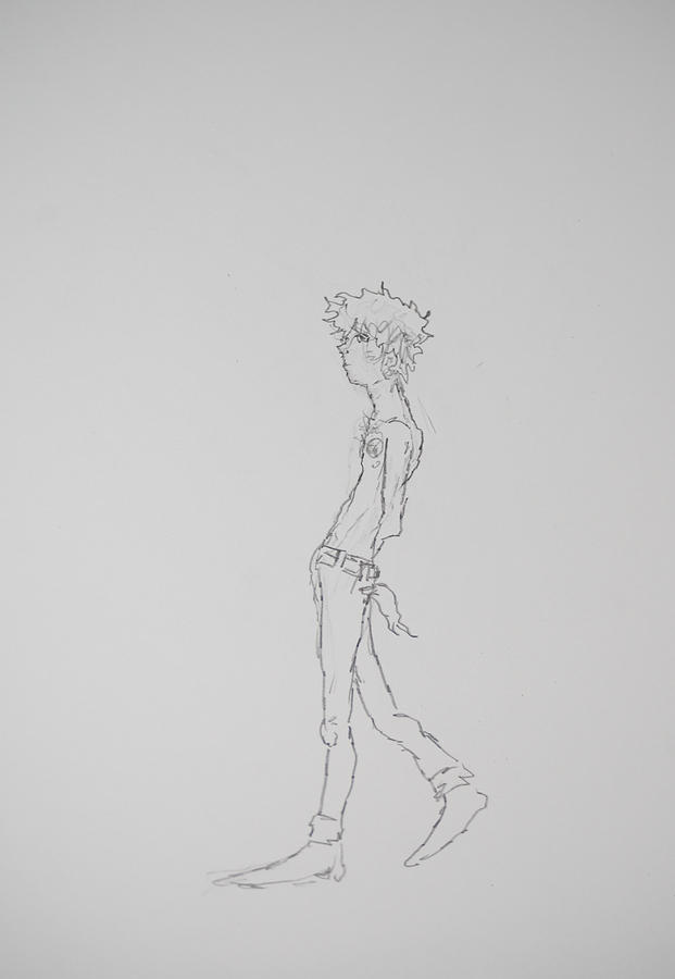 621x900 Whistle T Walk Drawing By Josh Stuller - Whistle Sketch