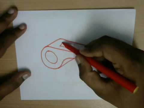 480x360 How To Draw A Whistle Easy Step By Step Drawing For Kids Learn - Whistle Sketch