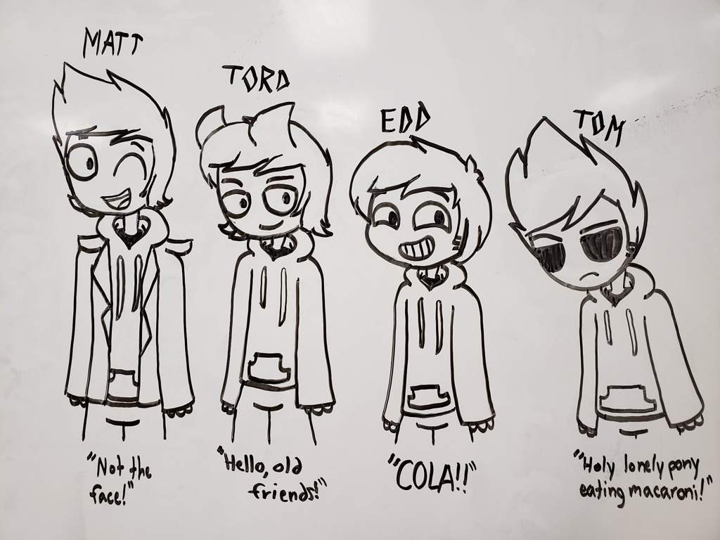 1024x768 Characters With Quotes (Whiteboard Sketch) Amino - Whiteboard Sketch