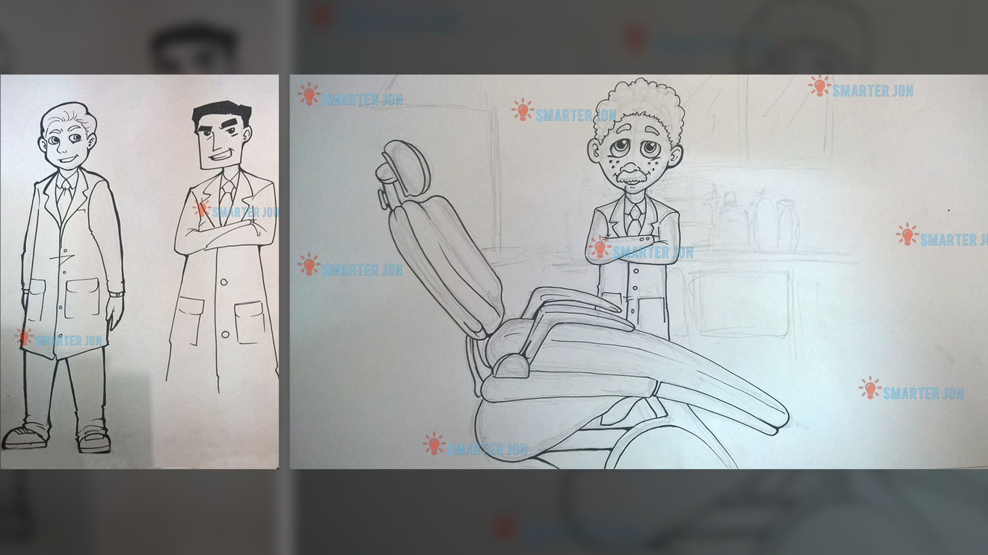 1920x1080 Portfolios - Whiteboard Sketch Video