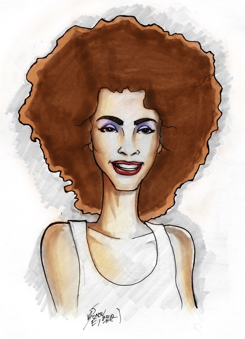 781x1081 R.i.p. Whitney Houston Aug 9th, 1963 Feb 11th, 2012 - Whitney Houston Sketch