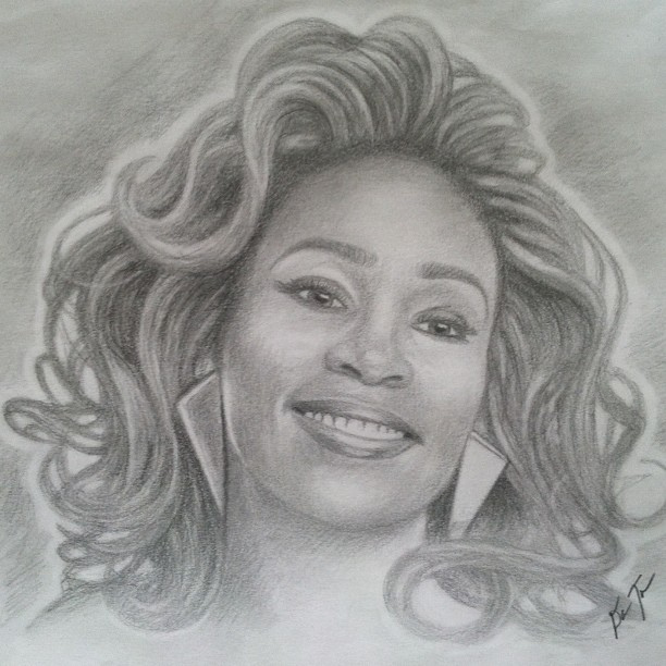612x612 Whitney Houston Drawing Drawing Skill - Whitney Houston Sketch