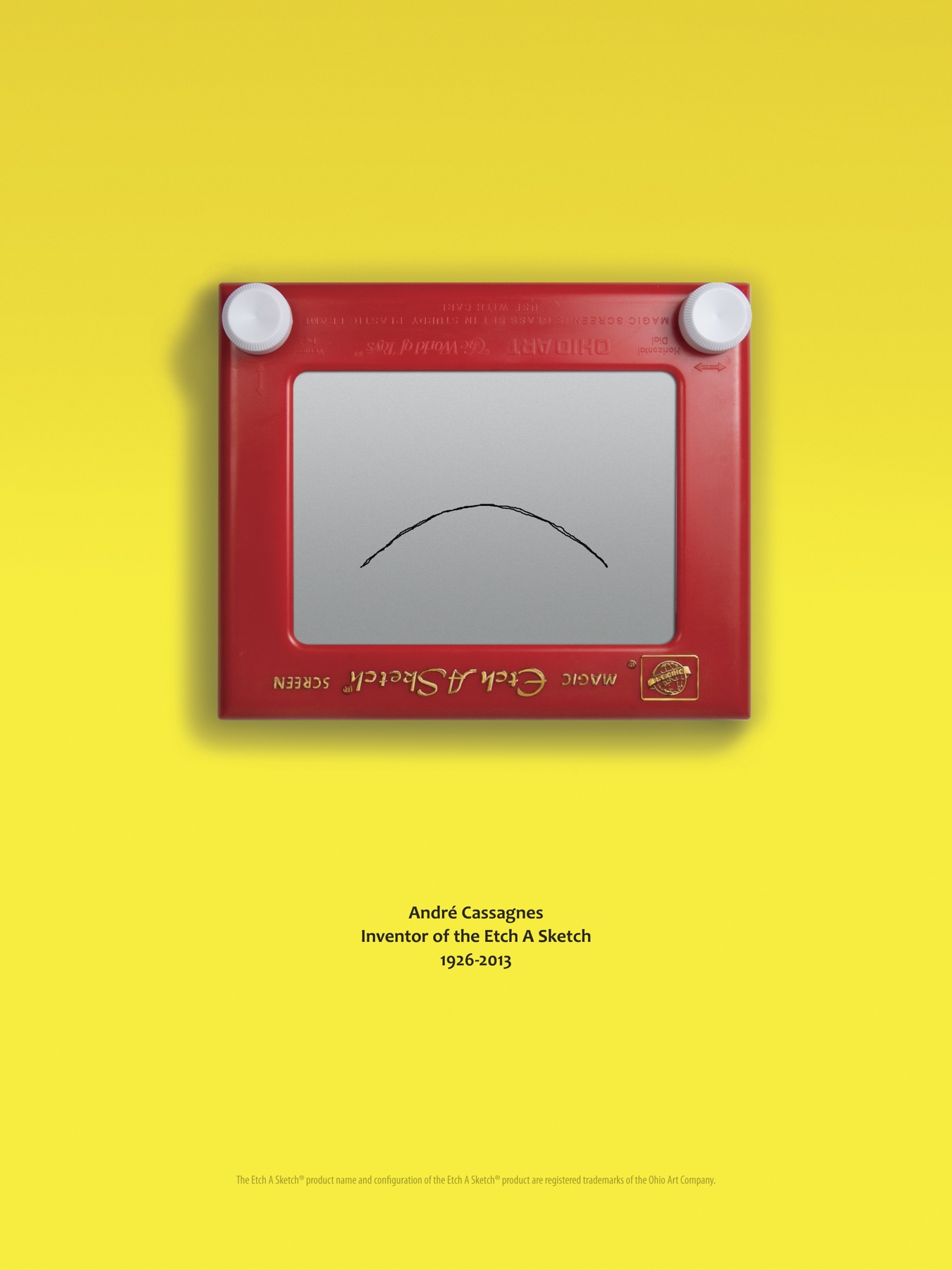 1350x1800 Etch A Sketch Print Advert By Team Detroit Andre Cassagnes 1926 - Who Invented The Etch A Sketch