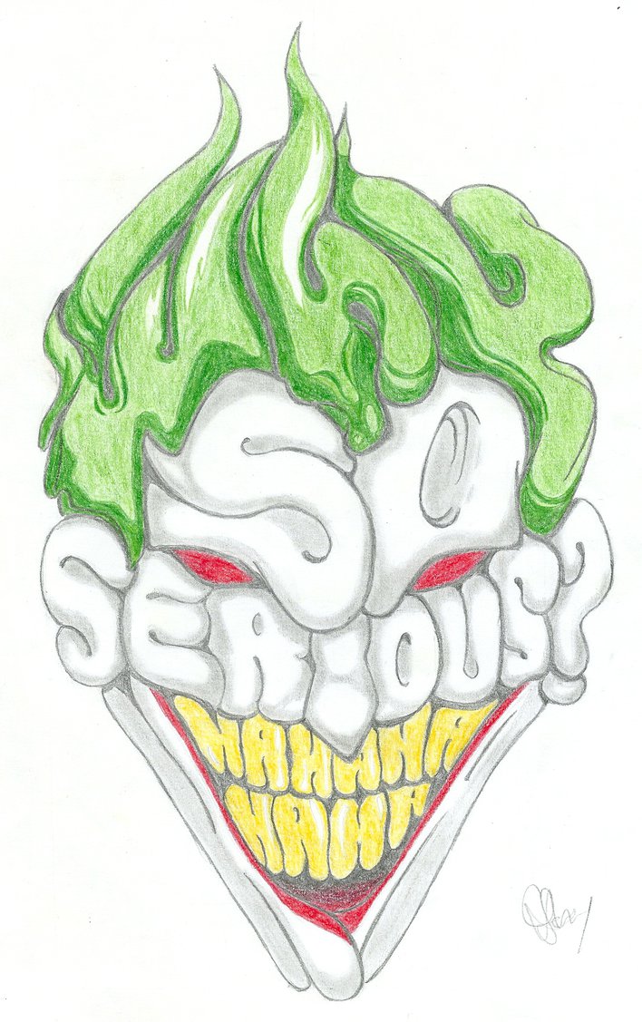 Why So Serious Sketch At Paintingvalleycom Explore