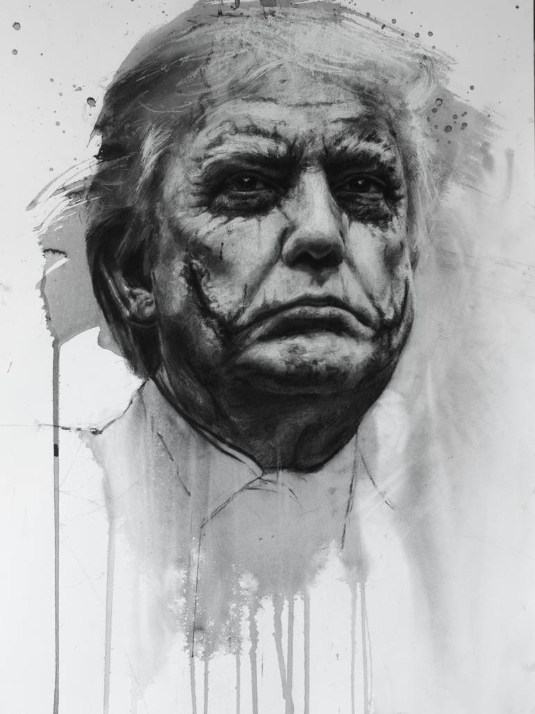 770x1027 Why So Serious Drawing By Daniel Cooke Saatchi Art - Why So Serious Sketch